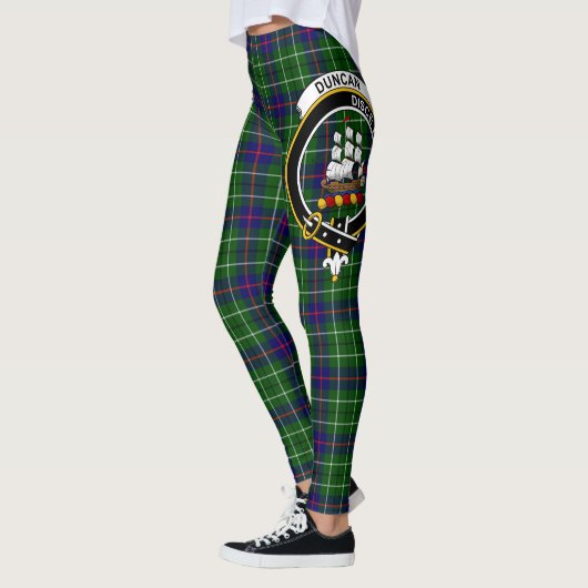 Scotstee Clan Duncan Crest Tartan Women Leggings (Links)