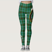 Scotstee Clan Duncan Sketraw Crest Tartan Women Leggings (Voorkant)