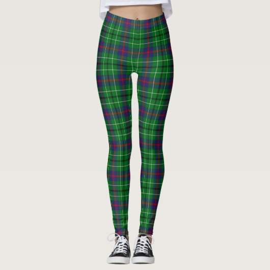 Scotstee Clan Duncan Tartan Women Leggings (Voorkant)