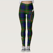 Scotstee Clan Dundas Crest Tartan Vrouwen Leggings (Voorkant)