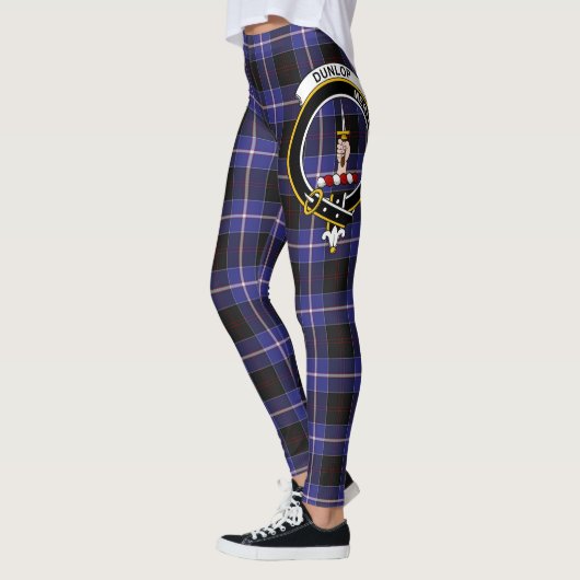 Scotstee Clan Dunlop Crest Tartan Vrouwen Leggings (Links)