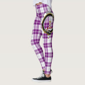 Scotstee Clan Dunlop Dress Crest Tartan Vrouwen Leggings (Links)