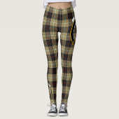 Scotstee Clan Dunlop Hunting Crest Tartan Women Leggings (Voorkant)
