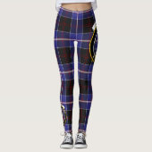 Scotstee Clan Dunlop Modern Crest Tartan Vrouwen Leggings (Voorkant)