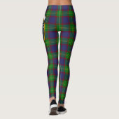 Scotstee Clan Durie Crest Tartan Vrouwen Leggings (Achterkant)