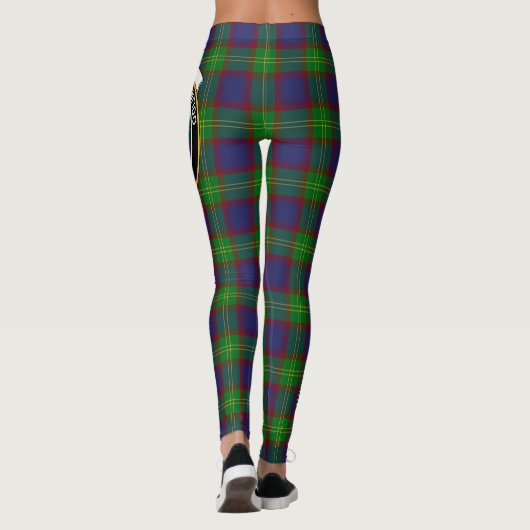 Scotstee Clan Durie Crest Tartan Vrouwen Leggings (Achterkant)