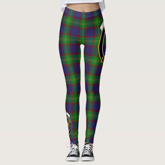 Scotstee Clan Durie Crest Tartan Vrouwen Leggings (Voorkant)