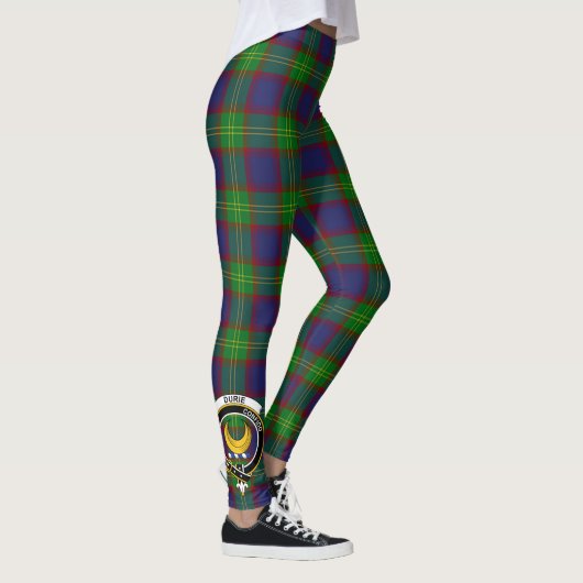 Scotstee Clan Durie Crest Tartan Vrouwen Leggings (Rechts)