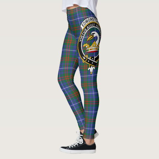 Scotstee Clan Edmonstone Crest Tartan Vrouwen Leggings (Links)