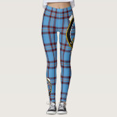 Scotstee Clan Elliot Ancient Crest Tartan Vrouwen Leggings (Voorkant)