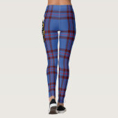 Scotstee Clan Elliot Crest Tartan Vrouwen Leggings (Achterkant)