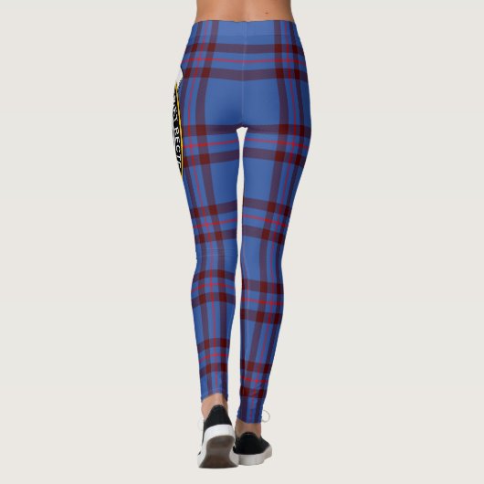 Scotstee Clan Elliot Crest Tartan Vrouwen Leggings (Achterkant)