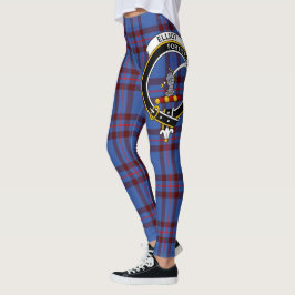 Scotstee Clan Elliot Crest Tartan Vrouwen Leggings