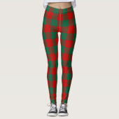 Scotstee Clan Erskine Tartan Vrouwen Leggings (Voorkant)