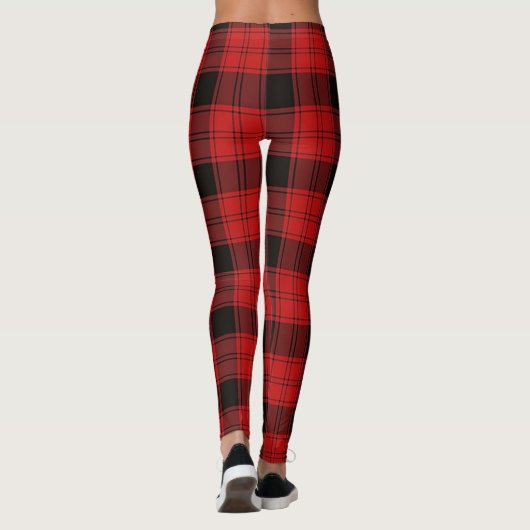 Scotstee Clan Ewing Tartan Women Leggings (Achterkant)