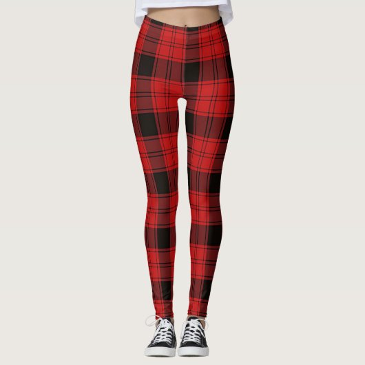 Scotstee Clan Ewing Tartan Women Leggings (Voorkant)
