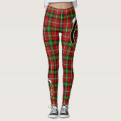Scotstee Clan Fairlie Crest Tartan Vrouwen Legging (Voorkant)