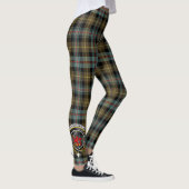 Scotstee Clan Farquharson Weathered Crest Tartan Leggings (Rechts)