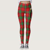 Scotstee Clan Fenton Crest Tartan Vrouwen Leggings (Voorkant)
