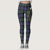 Scotstee Clan Fletcher Modern Crest Tartan Vrouwen Leggings (Voorkant)