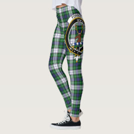 Scotstee Clan Forbes Dress Crest Tartan Vrouwen Leggings