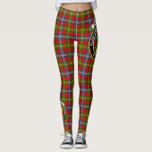 Scotstee Clan Forrester Crest Tartan Women Legging (Voorkant)