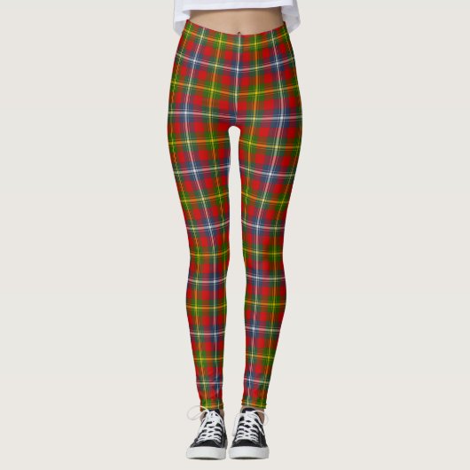 Scotstee Clan Forrester Tartan Women Leggings (Voorkant)
