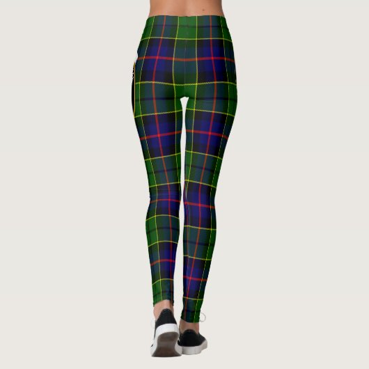 Scotstee Clan Forsyth Crest Tartan Vrouwen Legging (Achterkant)