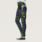 Scotstee Clan Forsyth Crest Tartan Vrouwen Legging (Links)