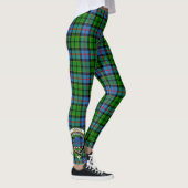 Scotstee Clan Forsyth Modern Crest Tartan Vrouwen Leggings (Rechts)