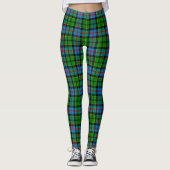 Scotstee Clan Forsyth Modern Tartan Dames Leggings (Voorkant)