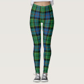 Scotstee Clan Forsyth Oude Tartan Dames Legging (Voorkant)