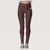 Scotstee Clan Fotheringham Crest Tartan Vrouwen Leggings (Voorkant)