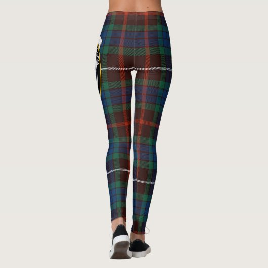 Scotstee Clan Fraser Hunting Ancient Crest Tartan Leggings (Achterkant)