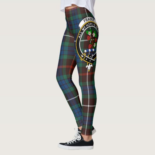 Scotstee Clan Fraser Hunting Ancient Crest Tartan Leggings (Links)