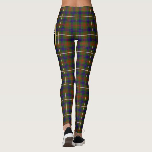 Scotstee Clan Fraser Hunting Crest Tartan Women Leggings (Achterkant)