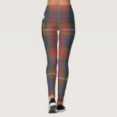 Scotstee Clan Fraser Hunting Modern Crest Tartan Leggings (Achterkant)