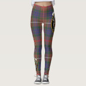 Scotstee Clan Fraser Hunting Modern Crest Tartan Leggings (Voorkant)