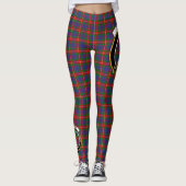 Scotstee Clan Fraser van Lovat Crest Tartan Women Leggings (Voorkant)