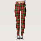 Scotstee Clan Fullerton Crest Tartan Vrouwen Legge Leggings (Voorkant)