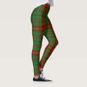 Scotstee Clan Fulton Tartan Vrouwelijke Leggings (Rechts)