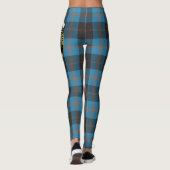 Scotstee Clan Garden Crest Tartan Vrouwen Leggings (Achterkant)
