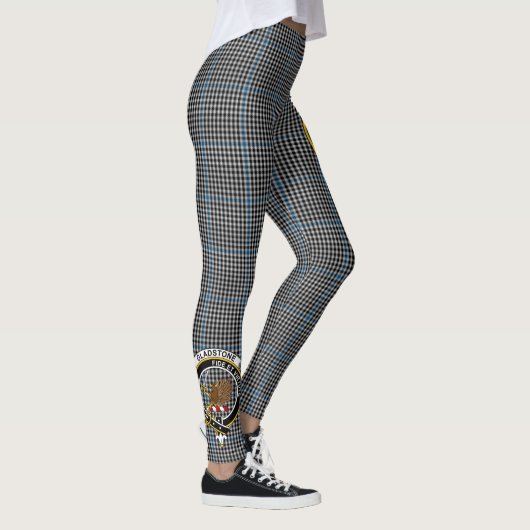 Scotstee Clan Gladstone Hunting Crest Tartan Vrouw Leggings (Rechts)