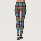Scotstee Clan Glass Crest Tartan Vrouwen Leggings (Achterkant)