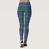 Scotstee Clan Glen Crest Tartan Dames Leggings (Achterkant)