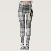 Scotstee Clan Glen Gray Crest Tartan Vrouwen Legge Leggings (Voorkant)