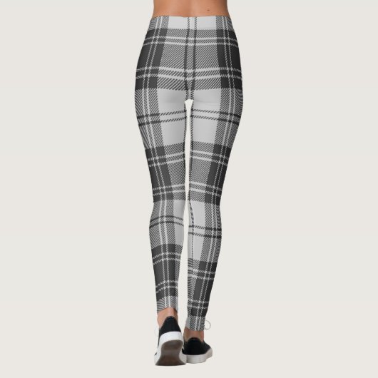 Scotstee Clan Glen Gray Tartan Vrouwen Leggings (Achterkant)