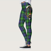 Scotstee Clan Gordon Crest Tartan Women Leggings (Links)