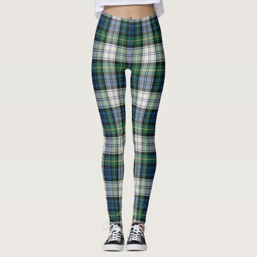 Scotstee Clan Gordon Dress Ancient Tartan Women Leggings (Voorkant)