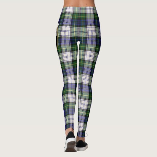 Scotstee Clan Gordon Dress Modern Crest Tartan Leggings (Achterkant)